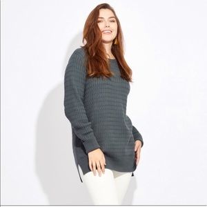 Pact Cable Knit Tunic Sweater